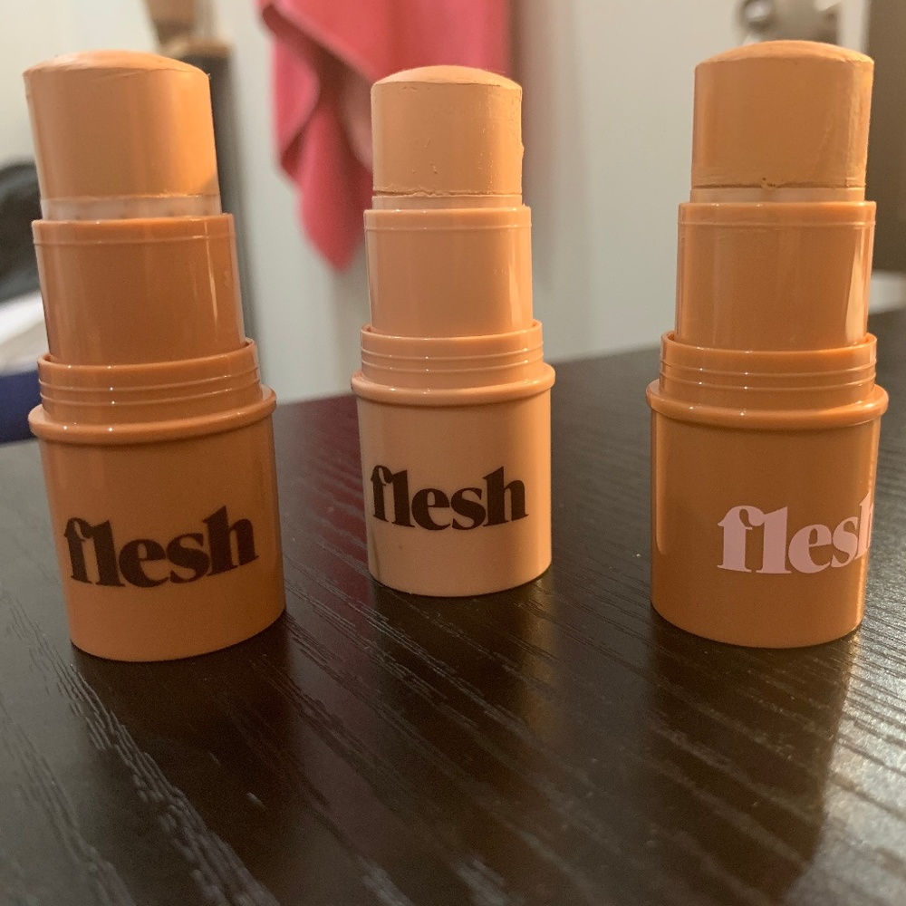 Flesh Make Up Sticks Package of 3 50%off!